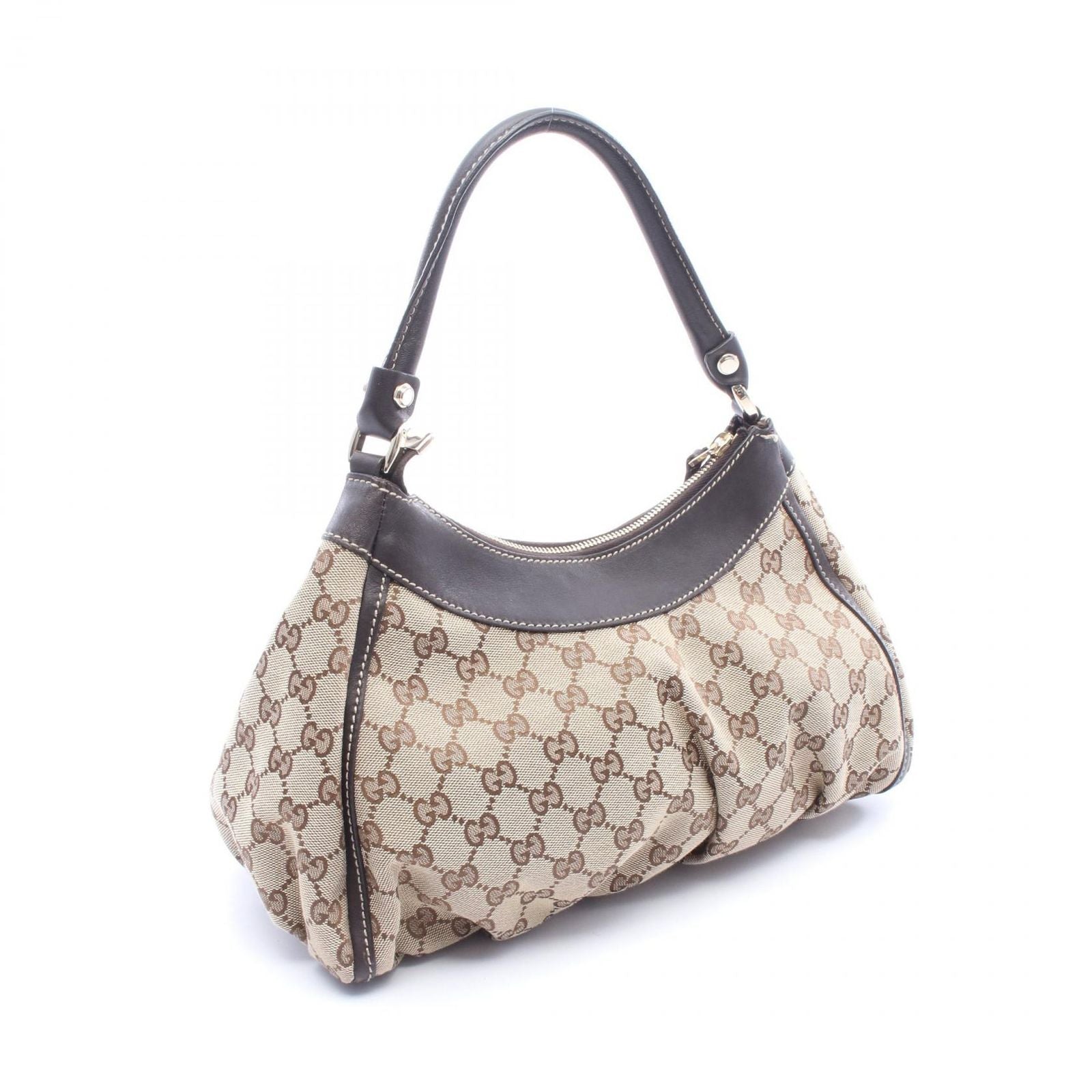 Gucci Shoulder Bag Abbey GG Canvas Beige — view 2