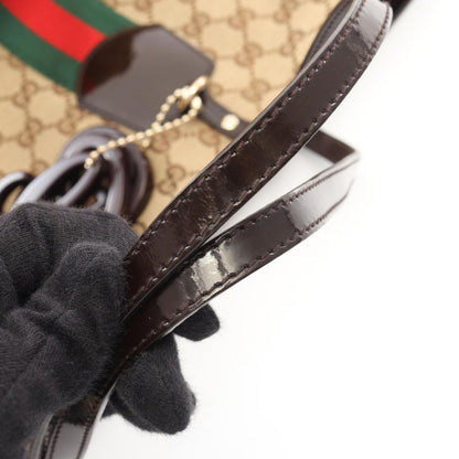 Gucci Tote GG Canvas Sherry Line Beige — view 8