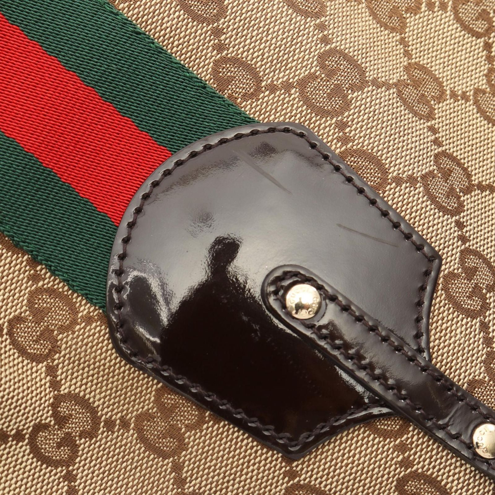 Gucci Tote GG Canvas Sherry Line Beige — view 5