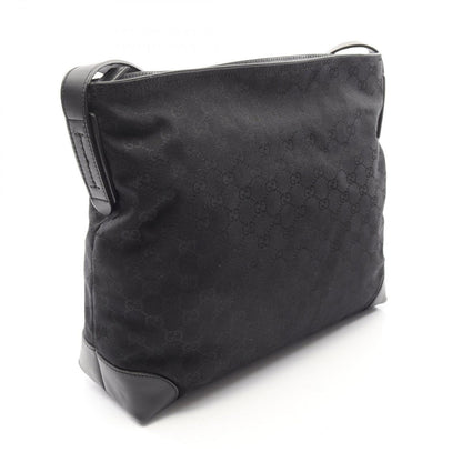 Gucci Shoulder Bag Canvas Sherry Line Black — view 2