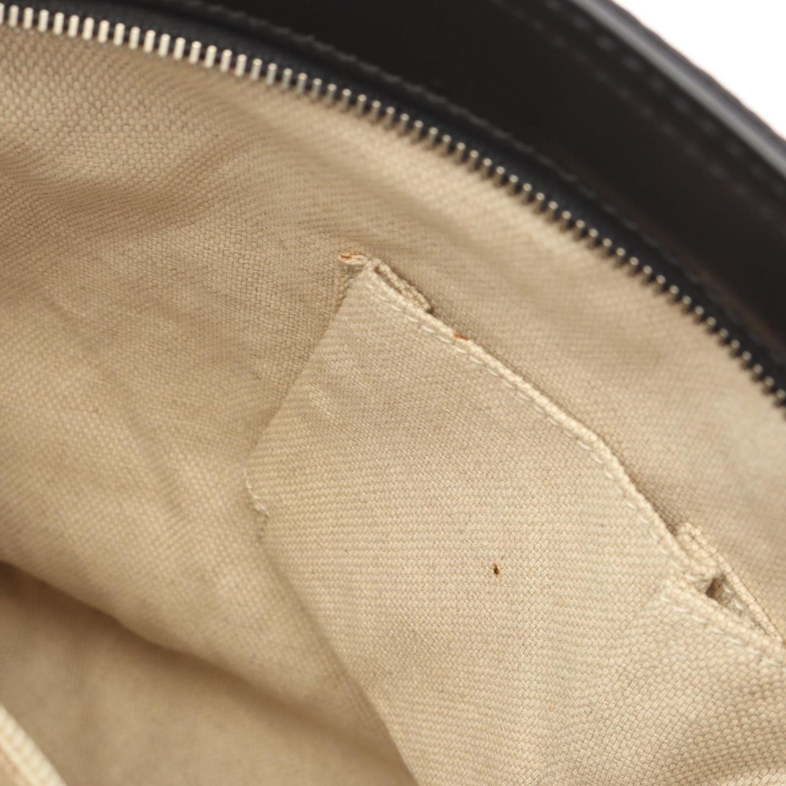Gucci Shoulder Bag Canvas Sherry Line Black — view 5