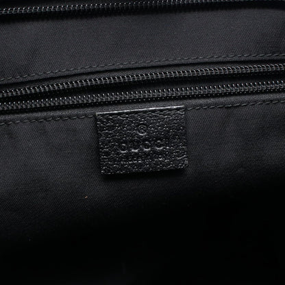 Gucci Shoulder Bag GG Canvas Sherry Line Black — view 4