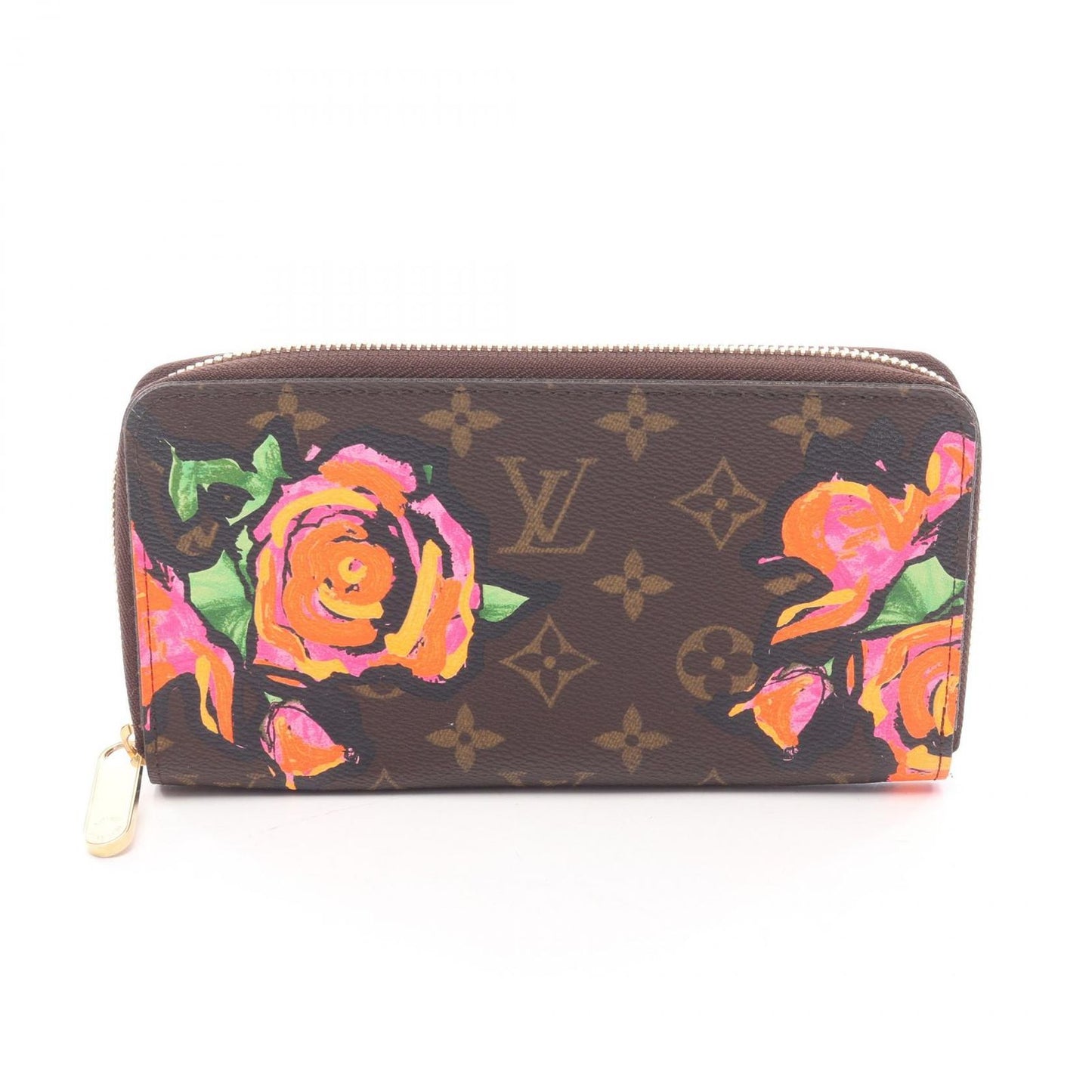 Louis Vuitton Round Wallet Zippy Monogram Rose