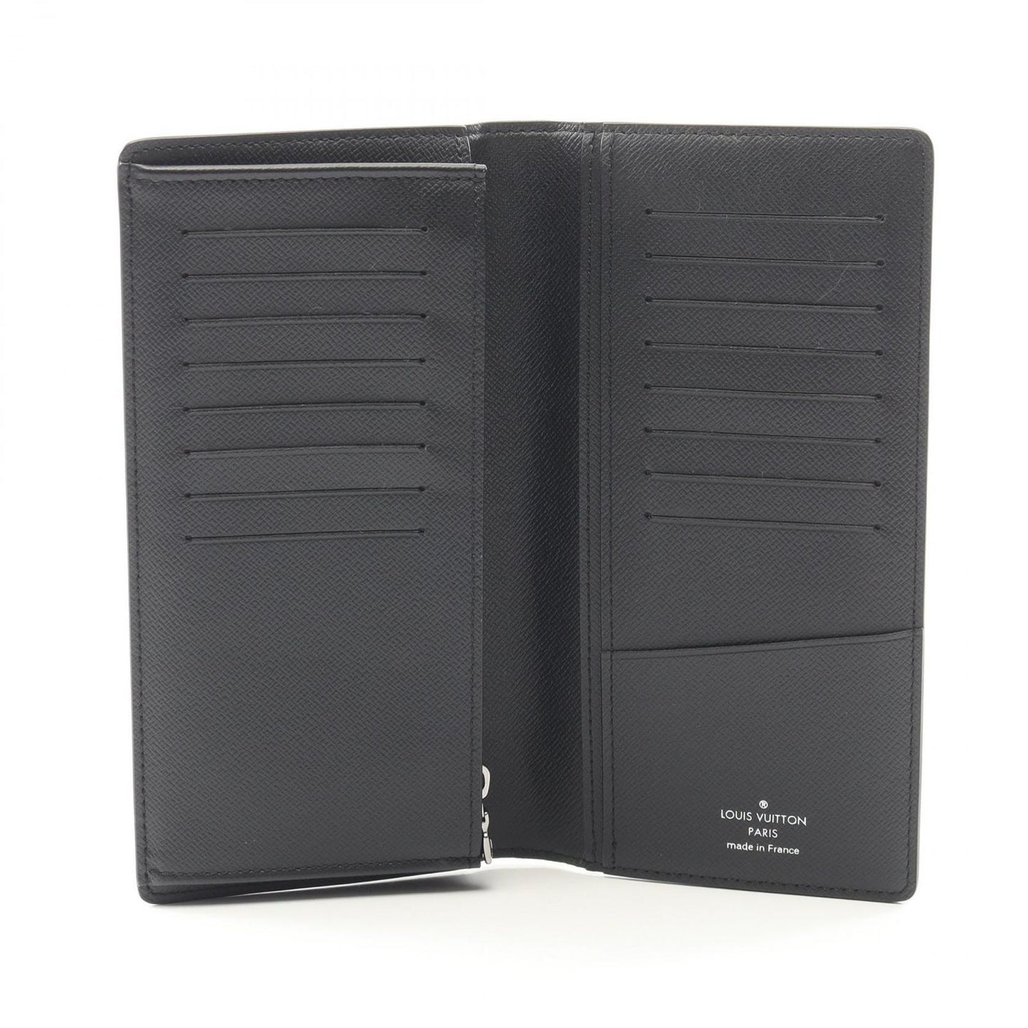 Louis Vuitton Bifold Wallet Portefeuille Brazza Monogram Eclipse — view 3