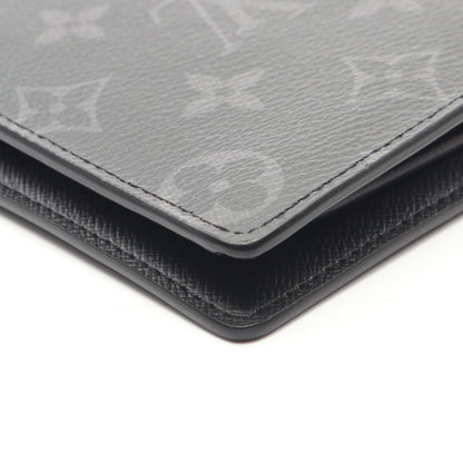 Louis Vuitton Bifold Wallet Portefeuille Brazza Monogram Eclipse — view 6