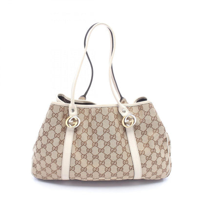 Gucci Tote GG Twins Canvas Beige
