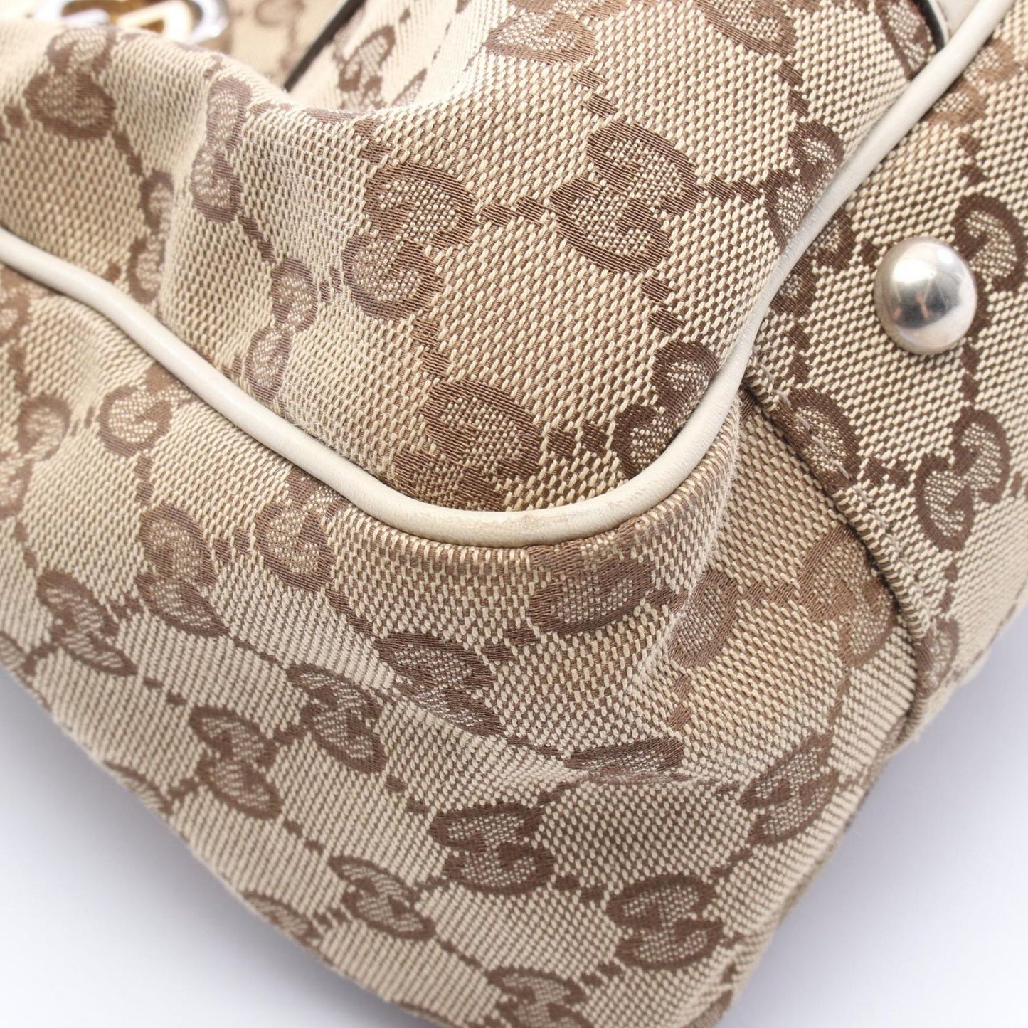 Gucci Tote GG Twins Canvas Beige — view 8