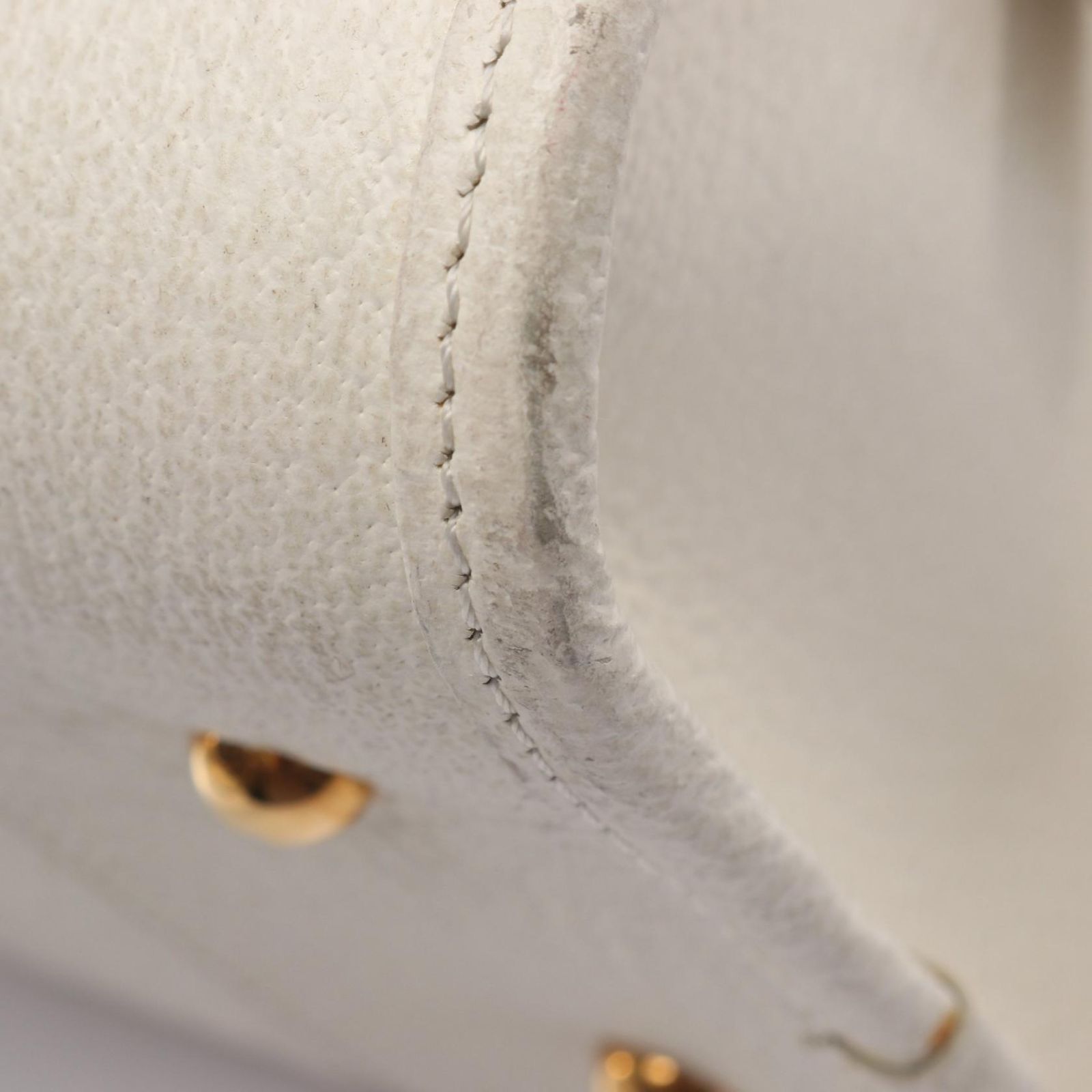 Loewe Handbag Amazona 36 Beige Canvas Leather — view 8
