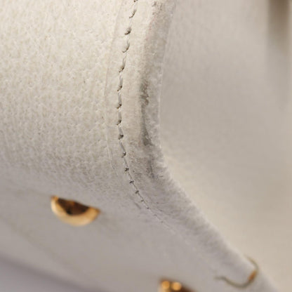 Loewe Handbag Amazona 36 Beige Canvas Leather — view 8