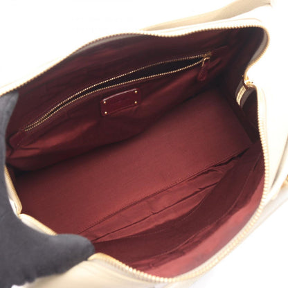 Loewe Handbag Amazona 36 Beige Canvas Leather — view 3