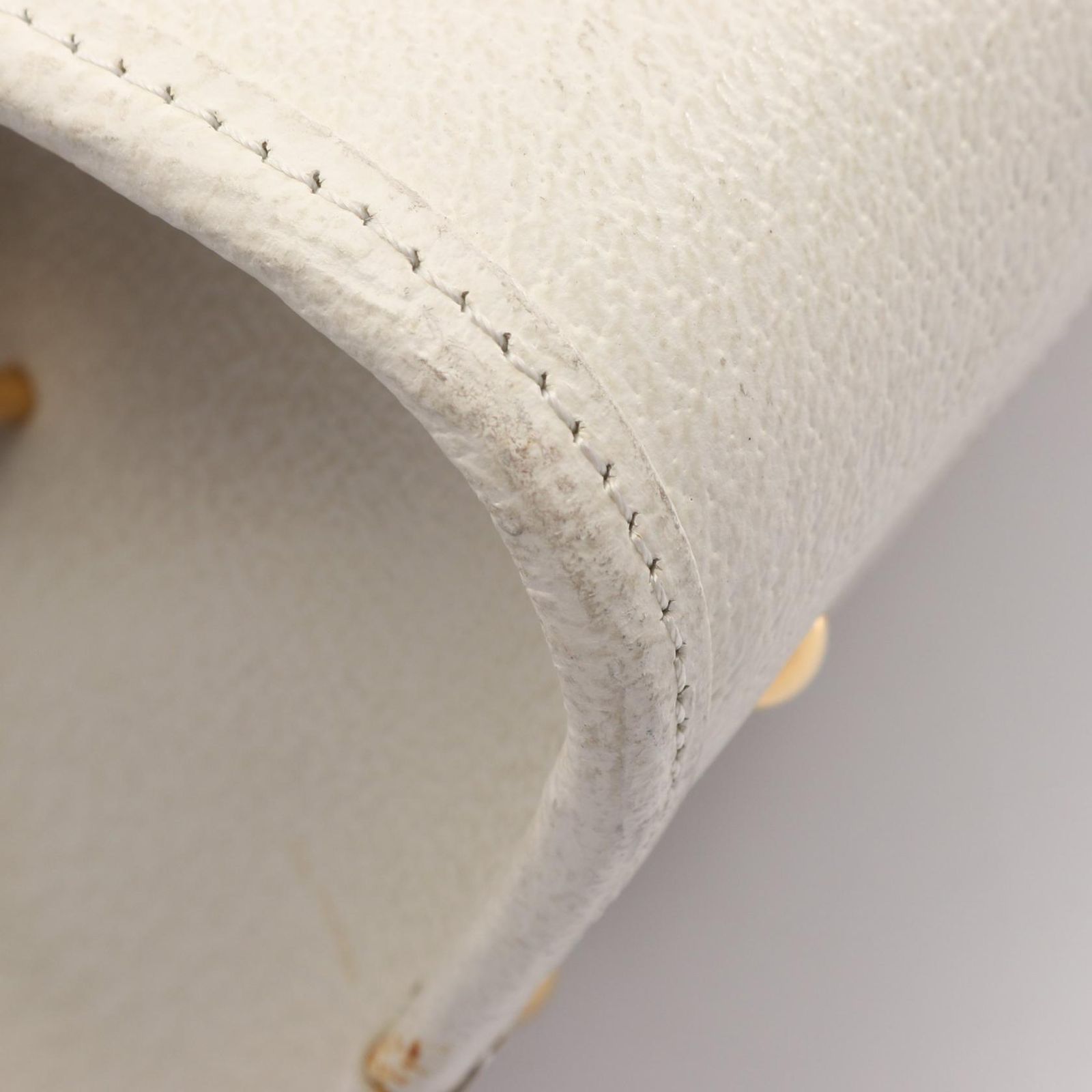 Loewe Handbag Amazona 36 Beige Canvas Leather — view 6