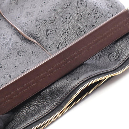Louis Vuitton Shoulder Bag Selene PM Mahina Noir 2-Way Leather — view 6