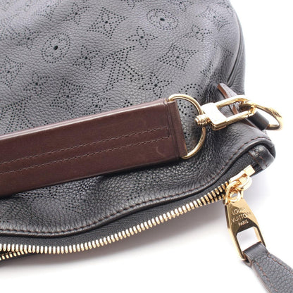 Louis Vuitton Shoulder Bag Selene PM Mahina Noir 2-Way Leather — view 7