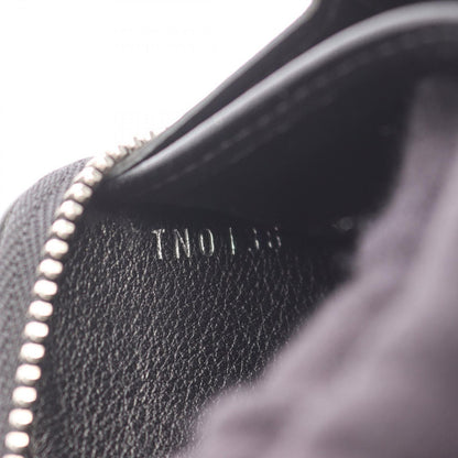Louis Vuitton Round Wallet Zippy Mahina Noir Leather — view 5
