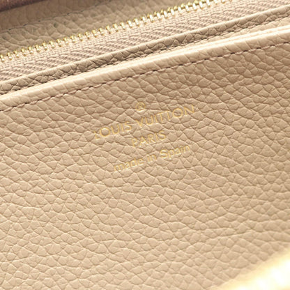 Louis Vuitton Round Wallet Zippy Monogram Empreinte Tourterelle Leather — view 4