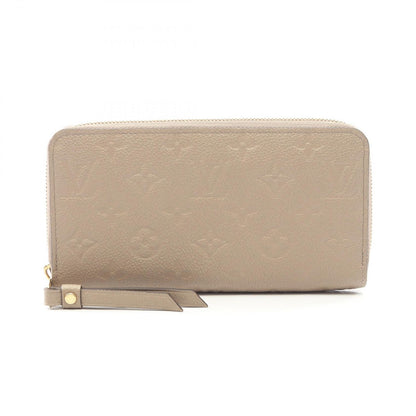 Louis Vuitton Round Wallet Zippy Monogram Empreinte Tourterelle Leather