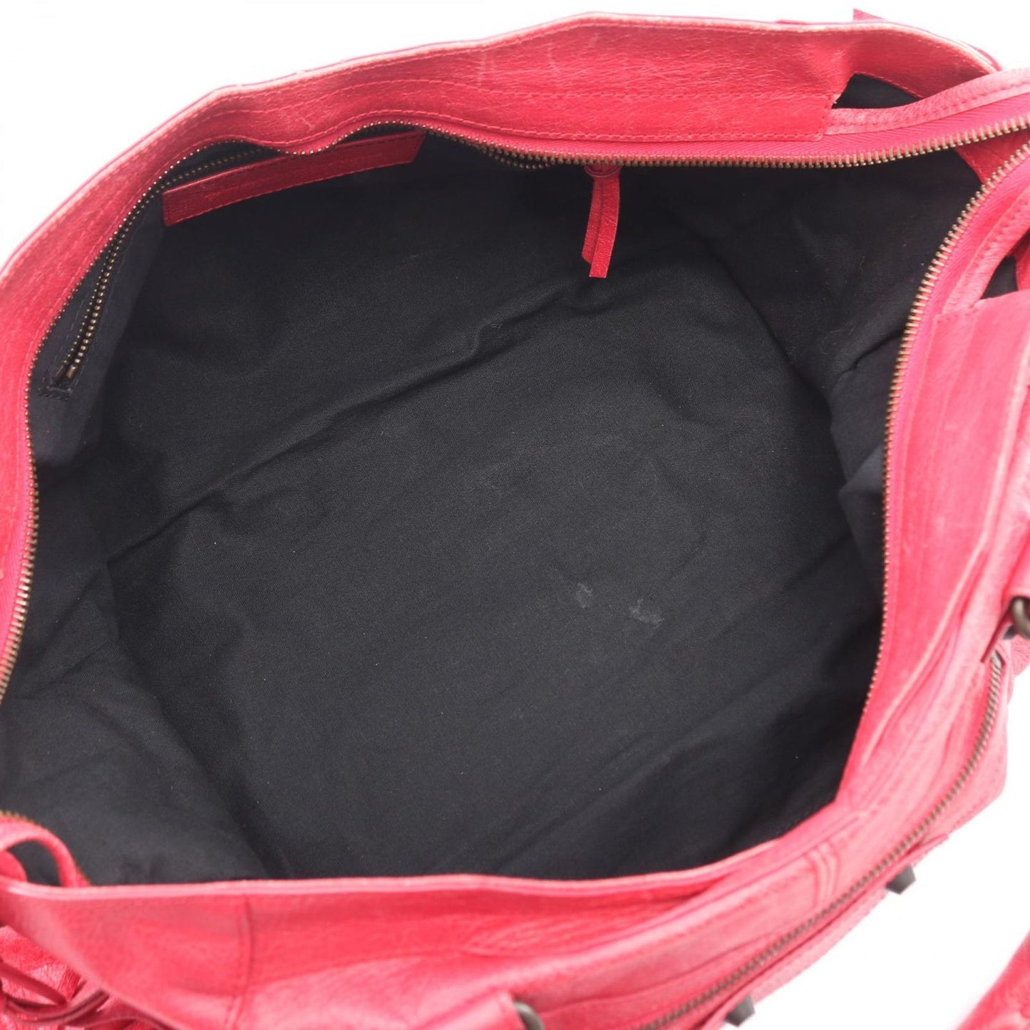 Balenciaga Handbag the Part Time 2-Way Red Leather the City — view 3