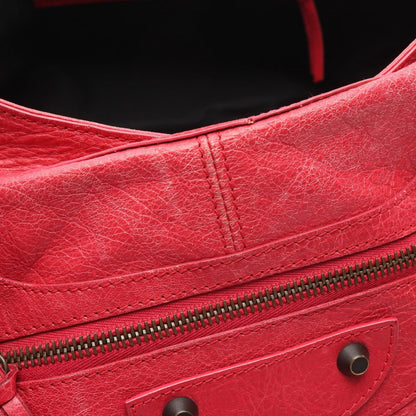 Balenciaga Handbag the Part Time 2-Way Red Leather the City — view 6
