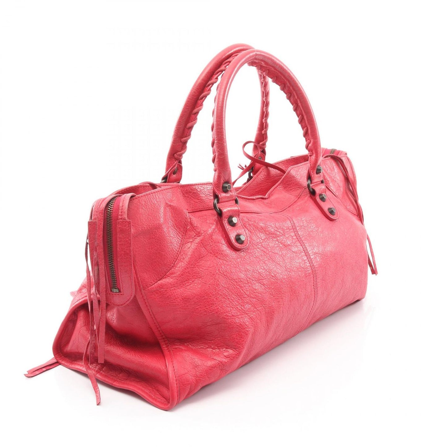 Balenciaga Handbag the Part Time 2-Way Red Leather the City — view 2