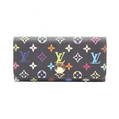 Louis Vuitton Key Case Multicles 4 Monogram Multicolor Noir Grenade Key Holder