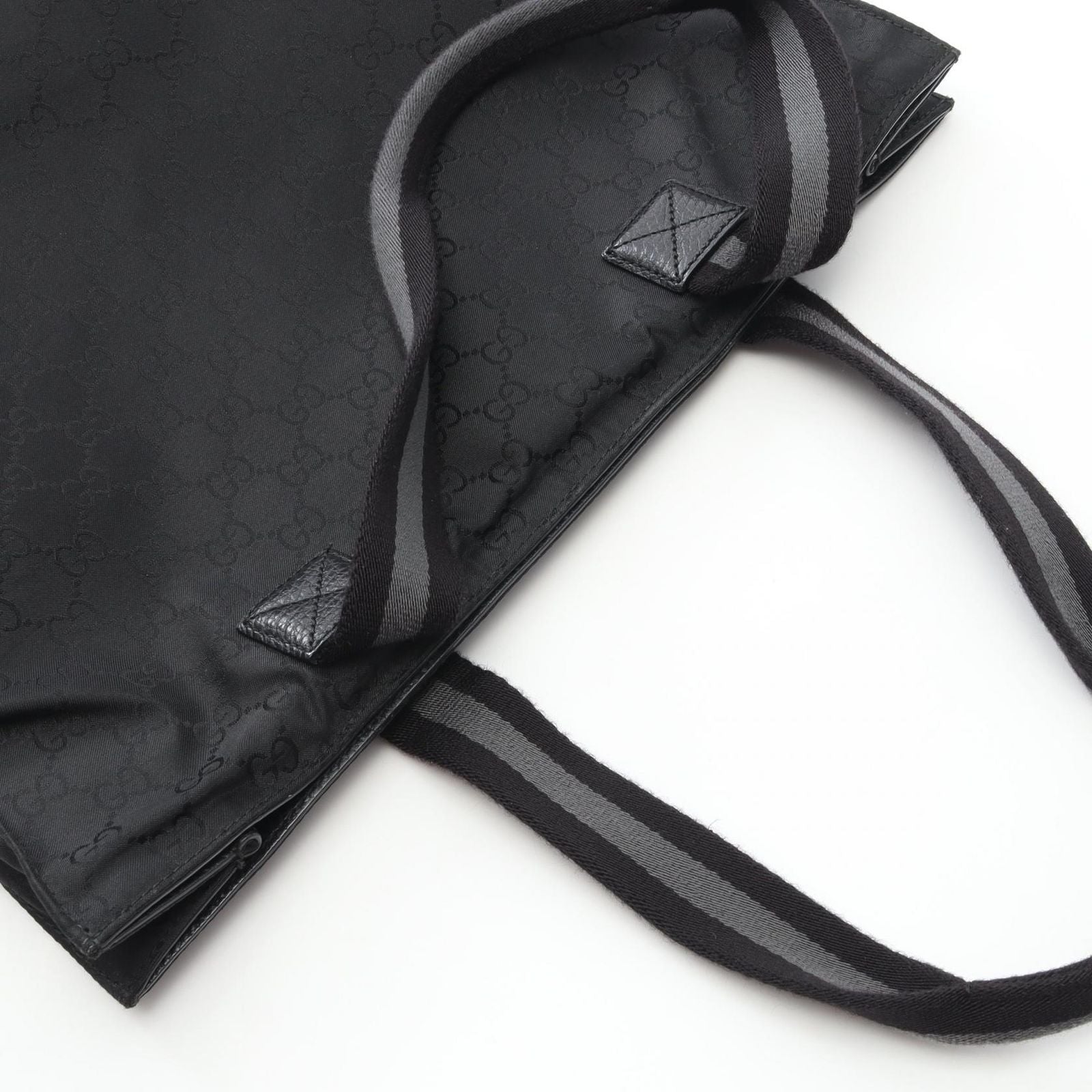 Gucci Tote GG Nylon Black — view 8