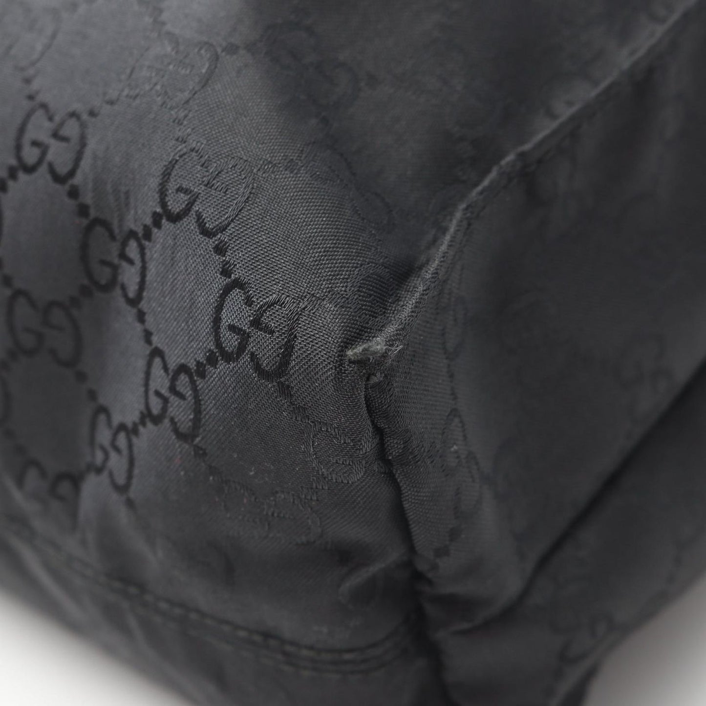 Gucci Tote GG Nylon Black — view 6