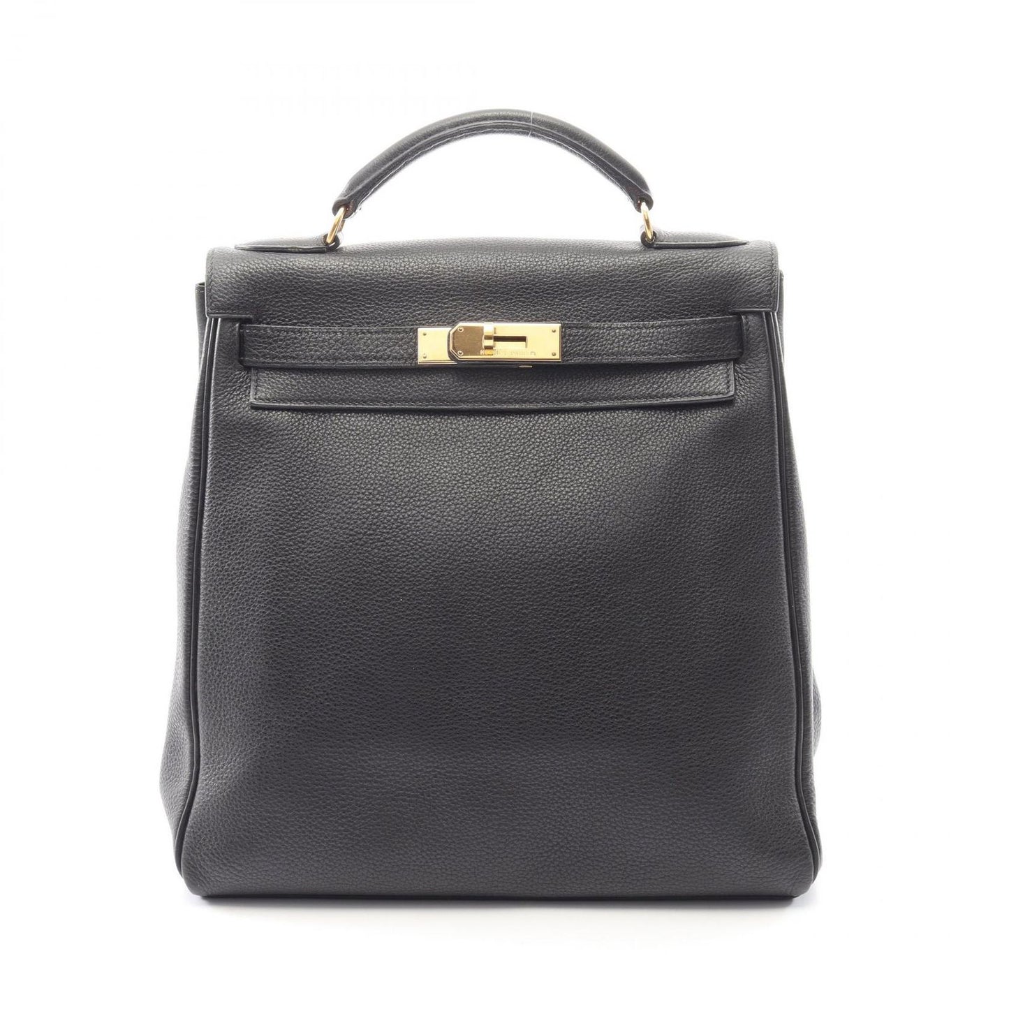 Hermes Backpack Kelly Dos GM Retourne Black
