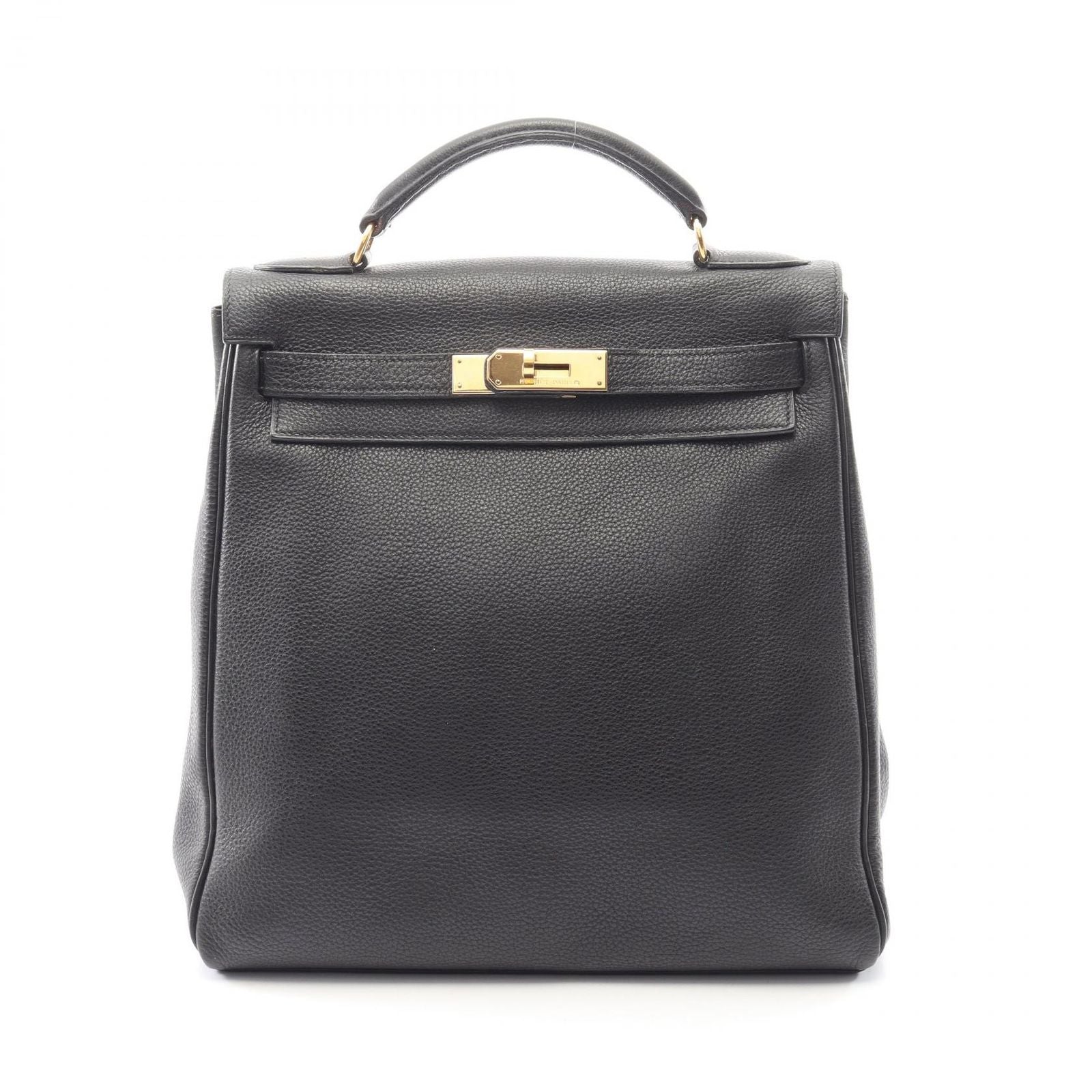 Hermes Backpack Kelly Dos GM Retourne Black