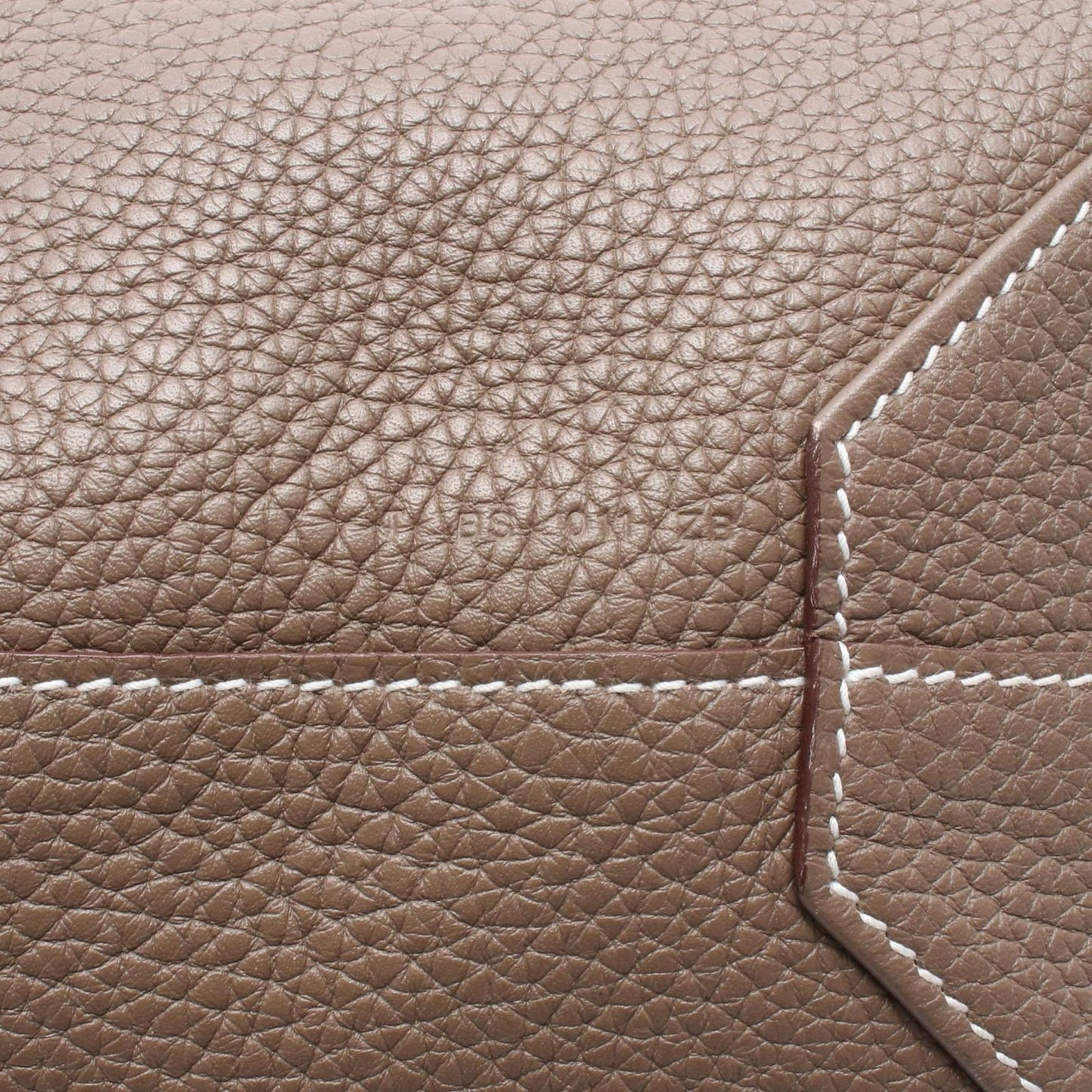 Hermes Tote Double Sens 45 Etoupe Orange 46 — view 5