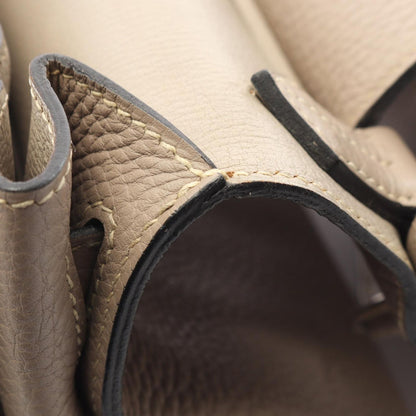 Hermes Shoulder Bag Gipsiere 34 Tourtier Gray — view 9