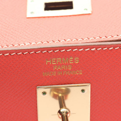 Hermes Handbag Candy Kelly 35 Rose Gyople Gold Retourne 2-Way — view 4