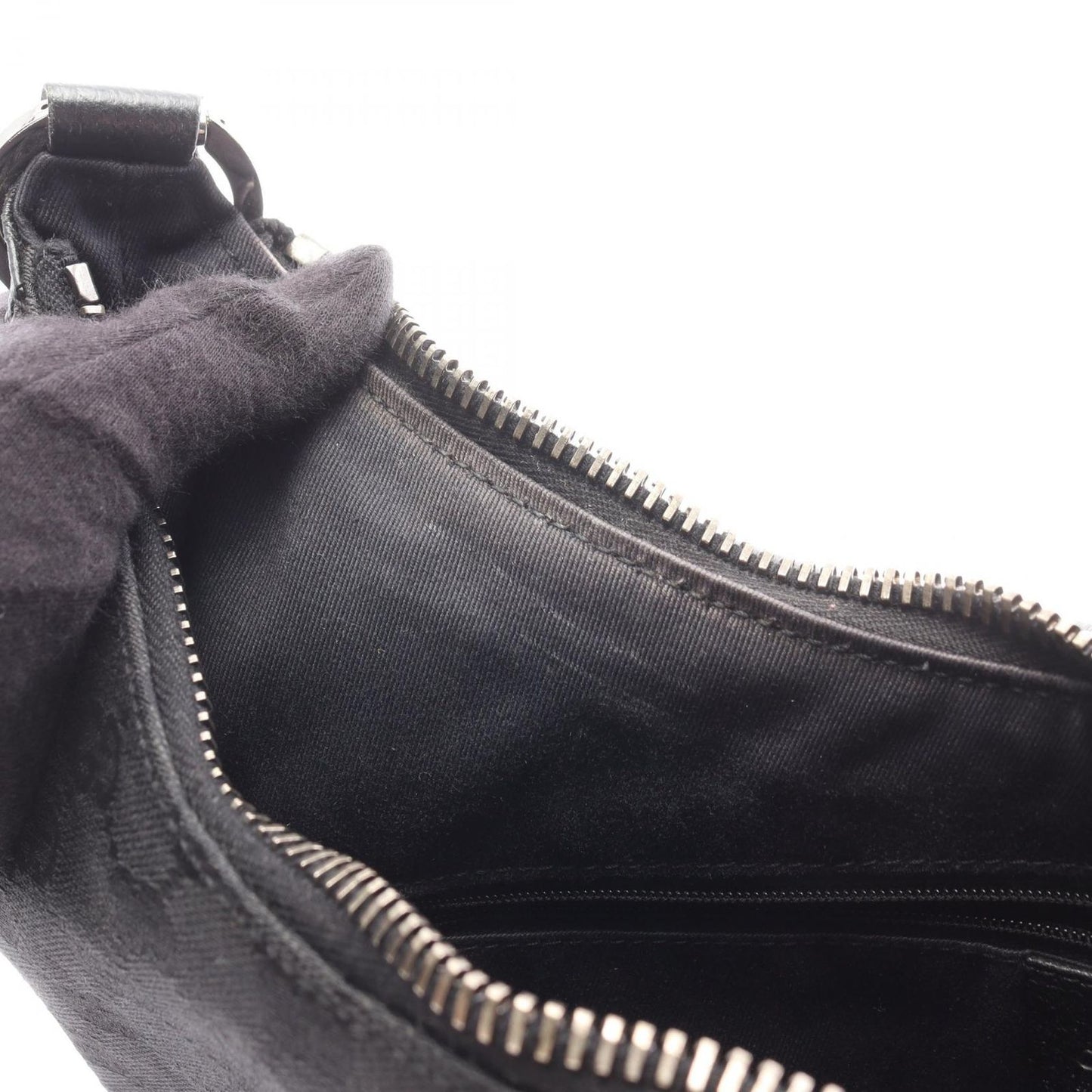 Gucci Shoulder Bag GG Canvas Black — view 5