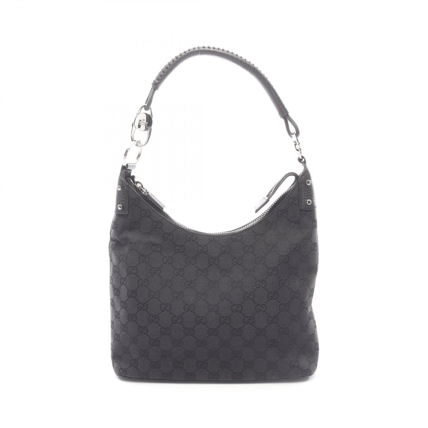 Gucci Shoulder Bag GG Canvas Black