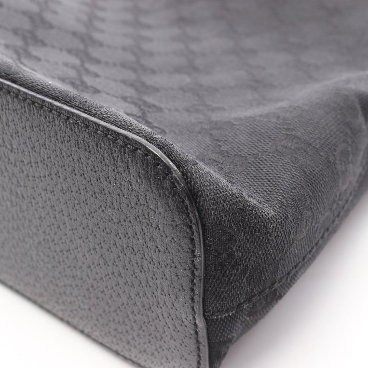 Gucci Shoulder Bag GG Canvas Black — view 7