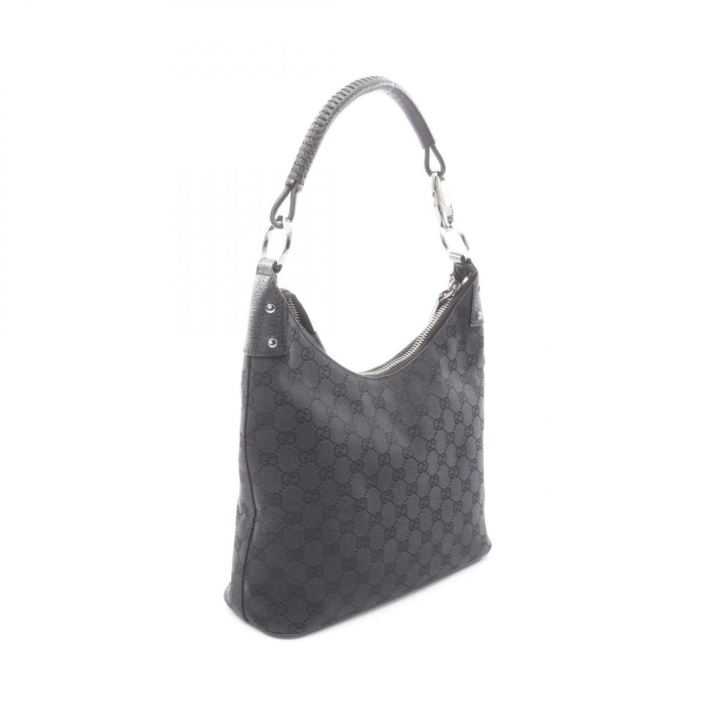 Gucci Shoulder Bag GG Canvas Black — view 2