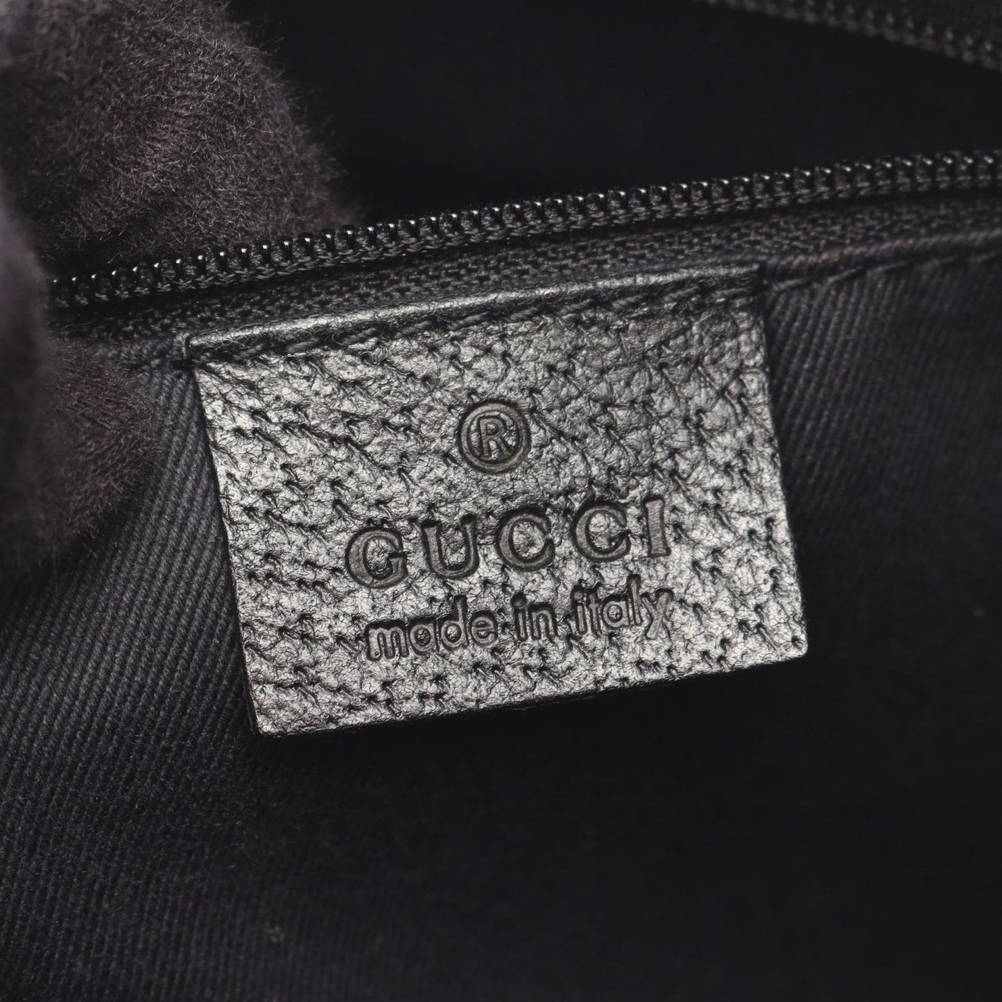 Gucci Shoulder Bag GG Canvas Black — view 4