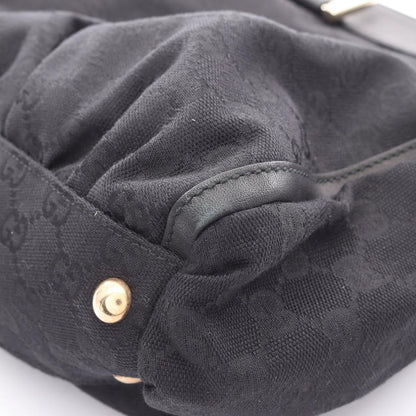 Gucci Tote Abbey GG Canvas Black Shoulder Bag — view 8