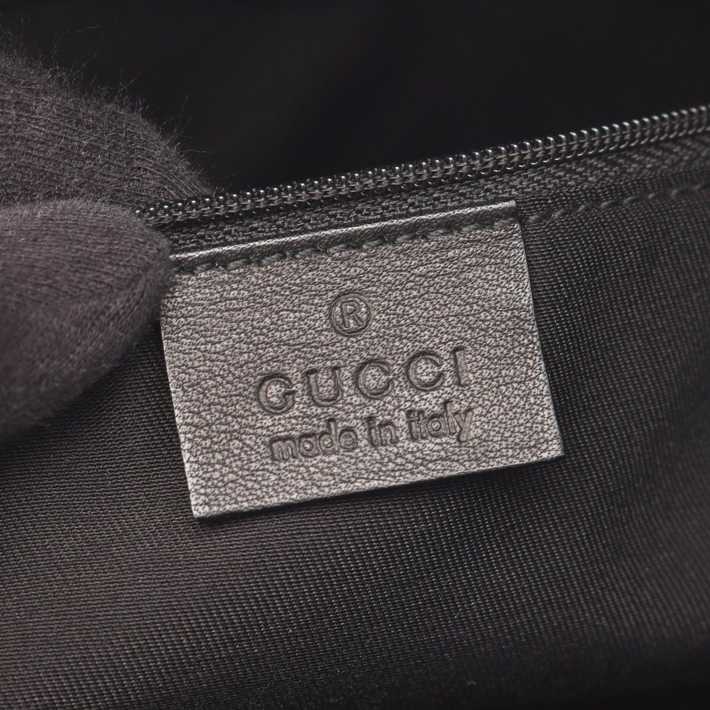 Gucci Tote Abbey GG Canvas Black Shoulder Bag — view 4