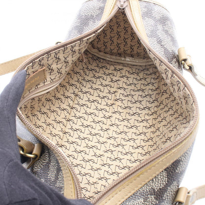 Saint Laurent Yves Handbag Leopard Khaki Canvas Leather — view 3