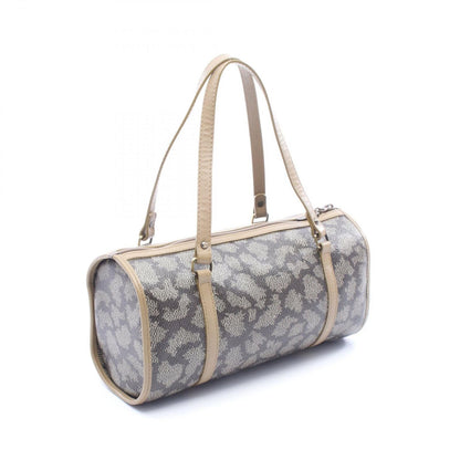 Saint Laurent Yves Handbag Leopard Khaki Canvas Leather — view 2