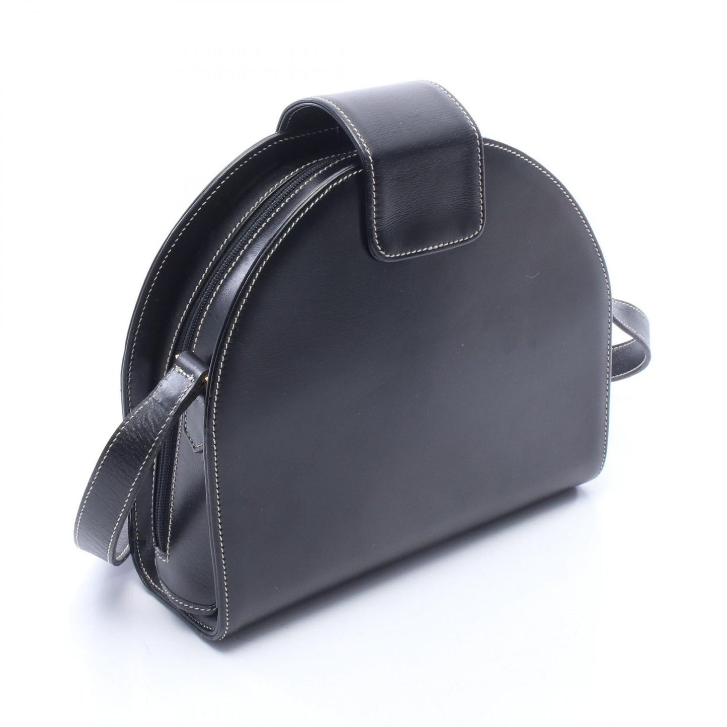 Dior Shoulder Bag Black Leather — view 2