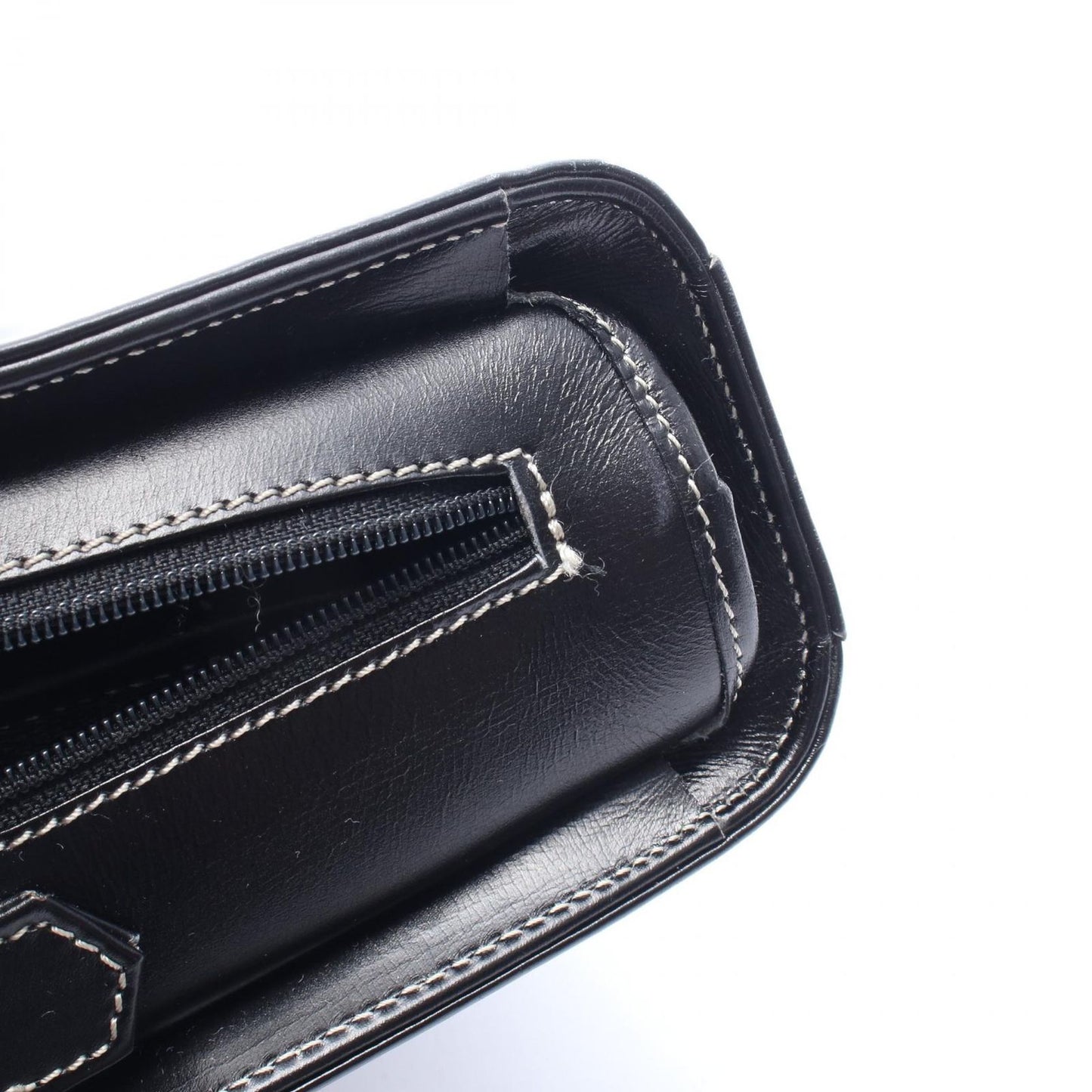 Dior Shoulder Bag Black Leather — view 5