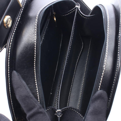 Dior Shoulder Bag Black Leather — view 3