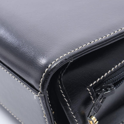 Dior Shoulder Bag Black Leather — view 7