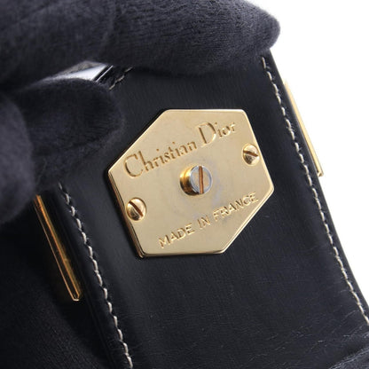 Dior Shoulder Bag Black Leather — view 4
