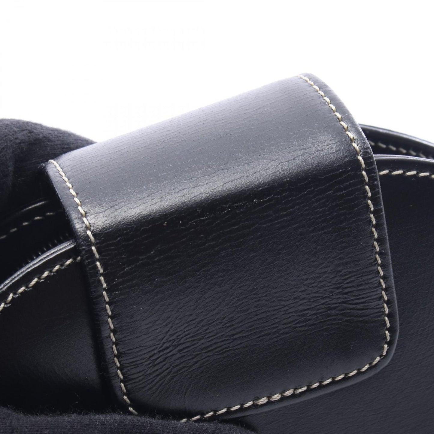 Dior Shoulder Bag Black Leather — view 9