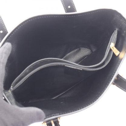 Celine Tote Macadam Dark Brown Canvas Leather — view 3