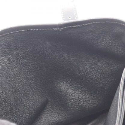 Celine Tote Macadam Dark Brown Canvas Leather — view 5