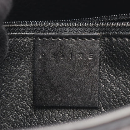 Celine Tote Macadam Dark Brown Canvas Leather — view 4