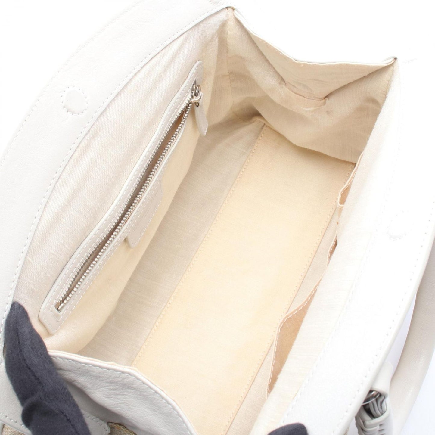 Dior Handbag My Frame Beige Leather — view 3